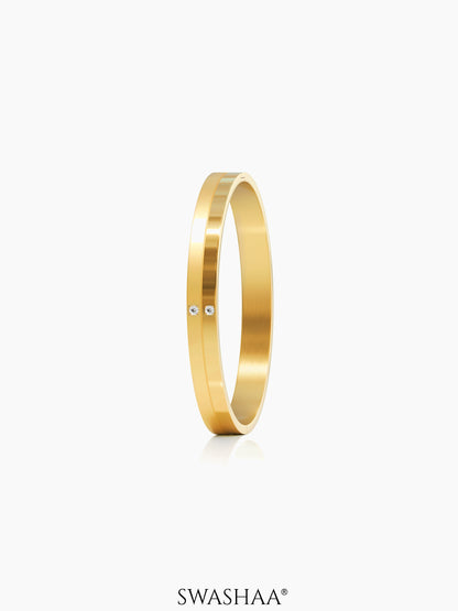 Felipe Men's Kada 18K Gold Plated