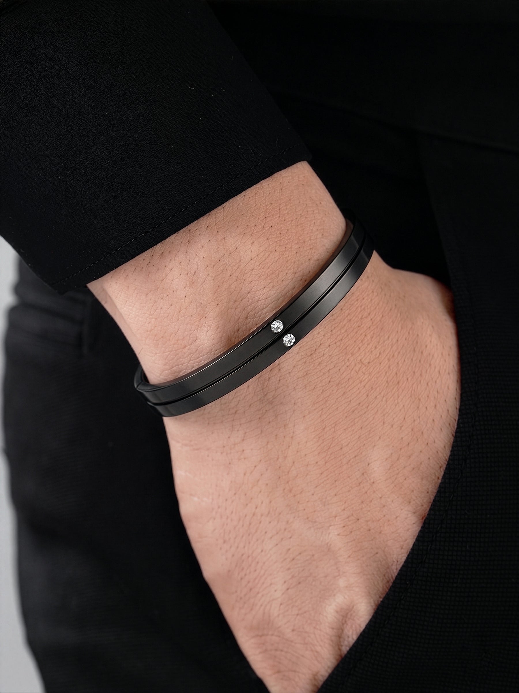 Felipe Black Men's Kada