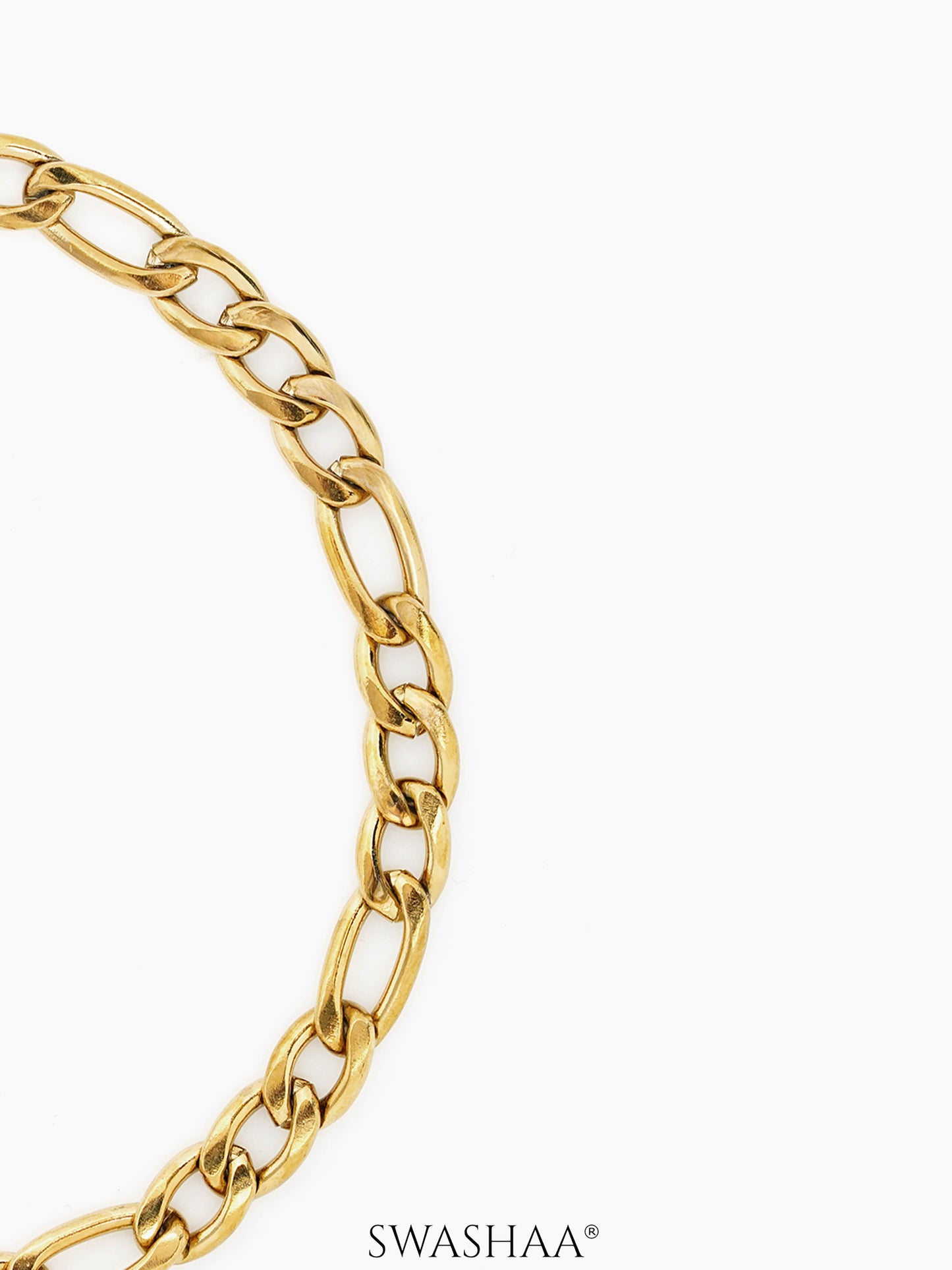 Figaro Chain 5 MM Men's Bracelet
