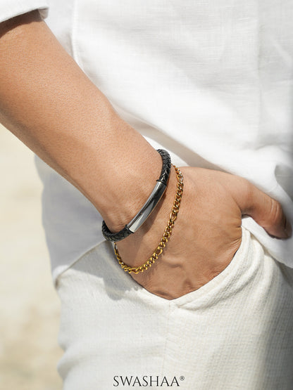 Figaro Chain 5 MM Men's Bracelet