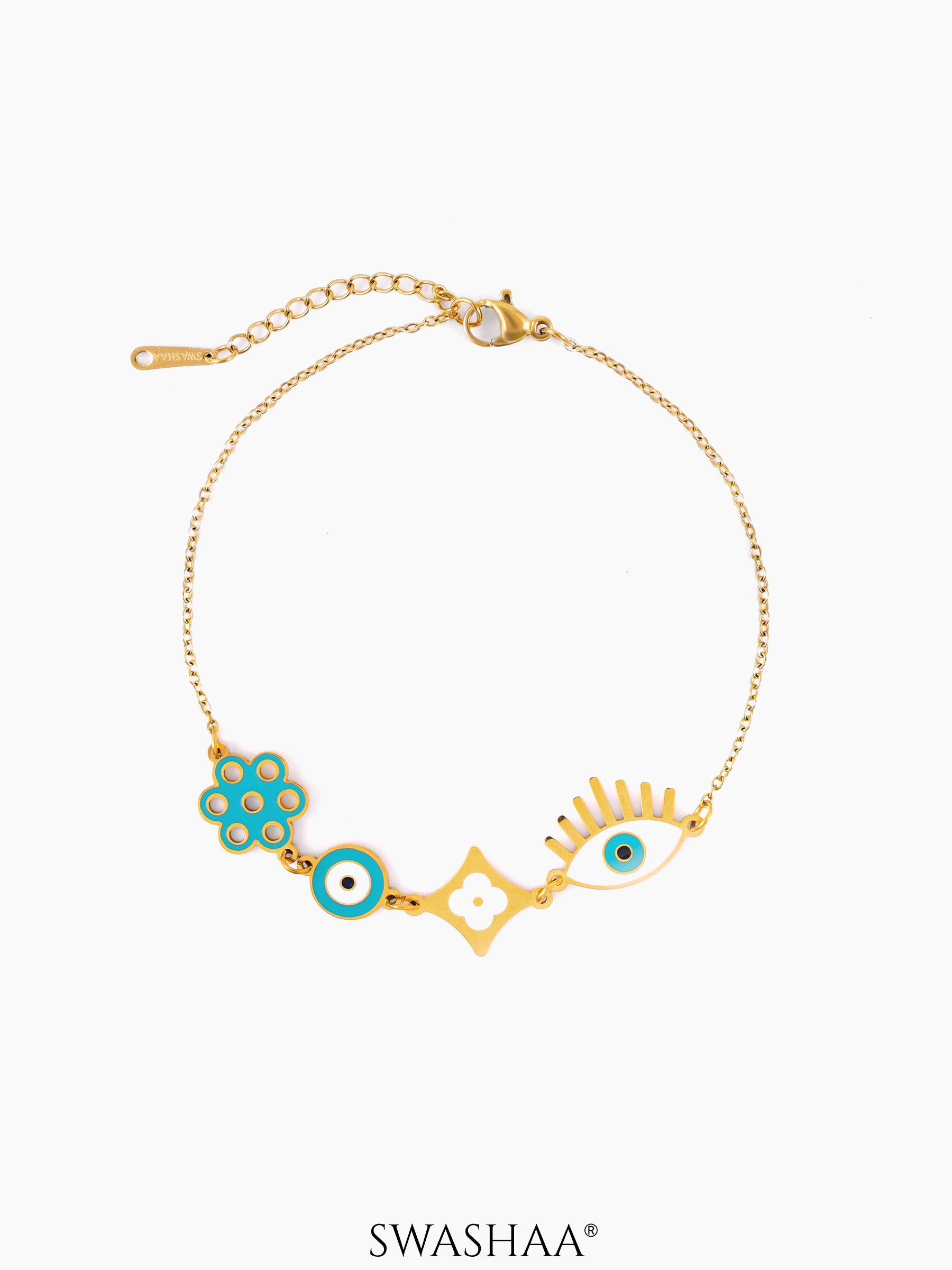 Finno Charms 18K Gold Plated Bracelet Gold