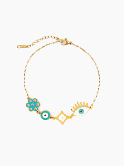 Finno Charms 18K Gold Plated Bracelet Gold