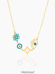 Finno Charms 18K Gold Plated Necklace Gold