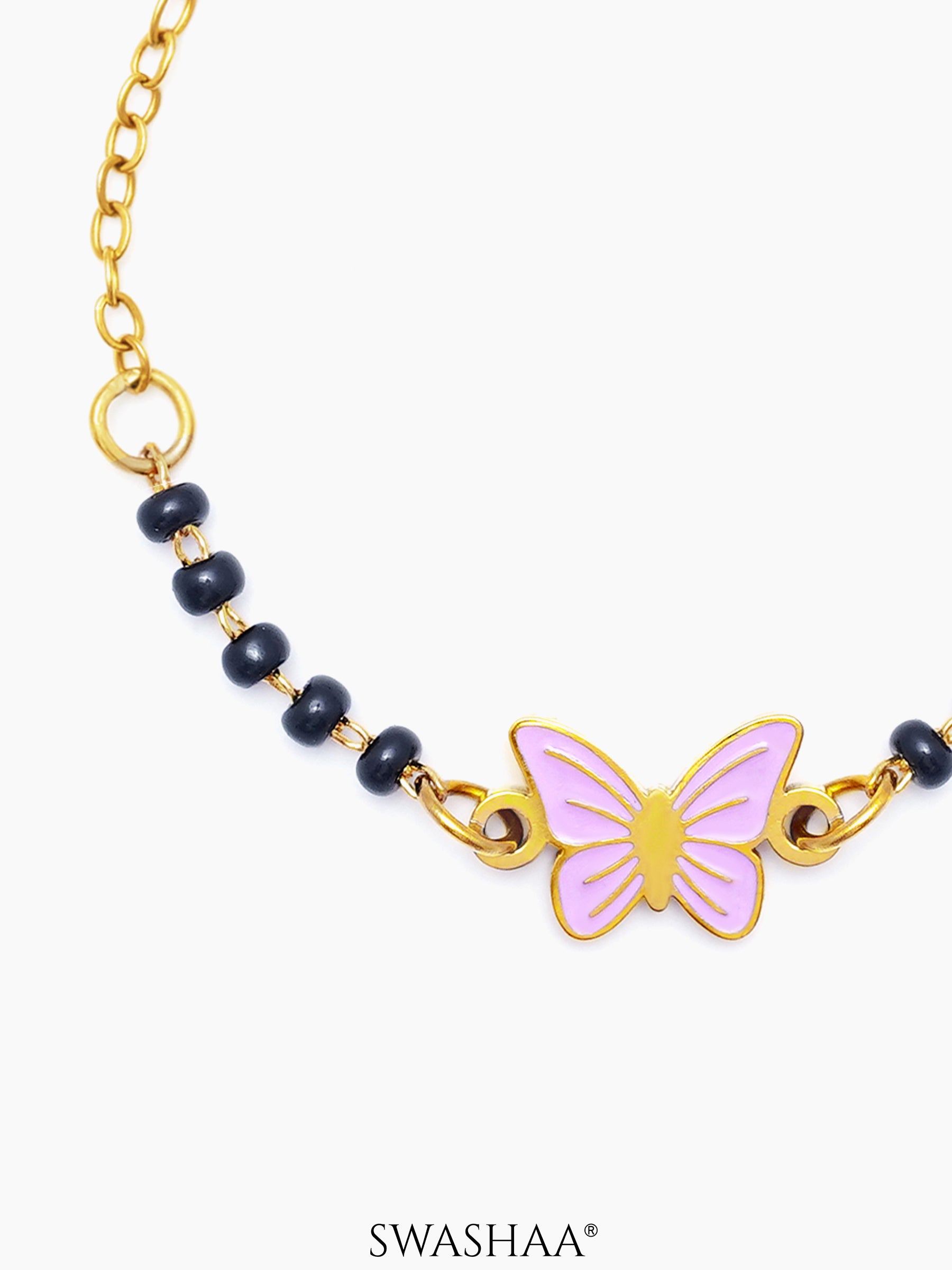 Flutter Grace 18K Gold Plated Kid's Nazariya Bracelet