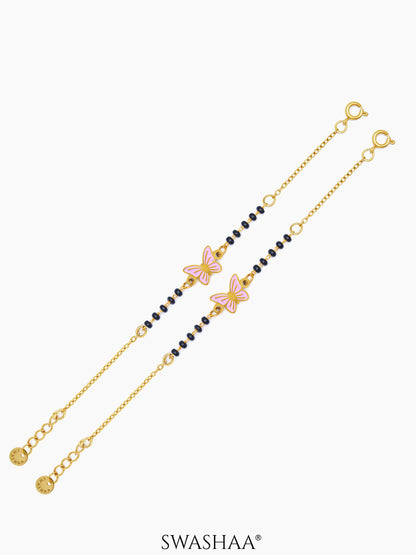 Flutter Grace 18K Gold Plated Kid's Nazariya Bracelet