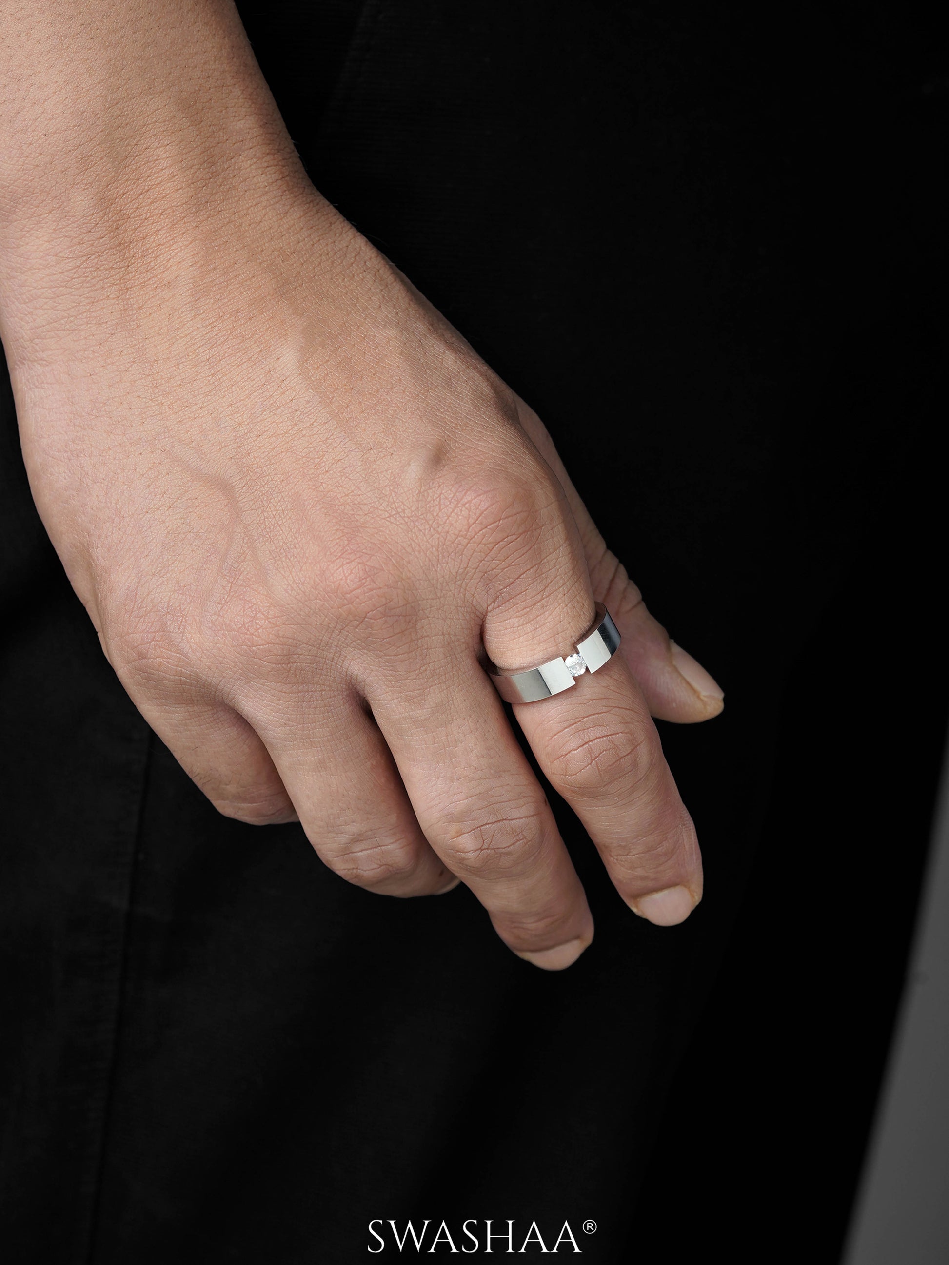 Gaios 18K Gold Plated Men's Ring