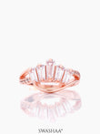 Gal Rosegold Plated Ring Rosegold