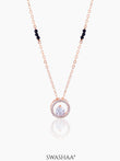 Gemma Rosegold Plated Mangalsutra Rosegold