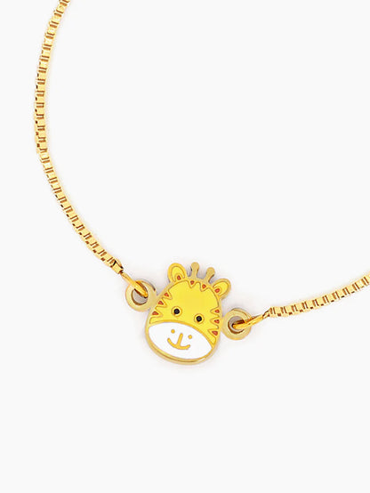 Gigi Giraffe 18K Gold Plated Kid's Bracelet