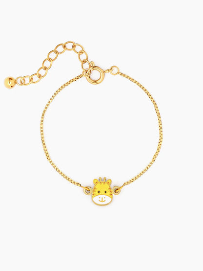 Gigi Giraffe 18K Gold Plated Kid's Bracelet Gold