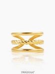 Gigi 18K Gold Plated Ring Gold