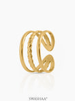 Gigi 18K Gold Plated Ring Gold