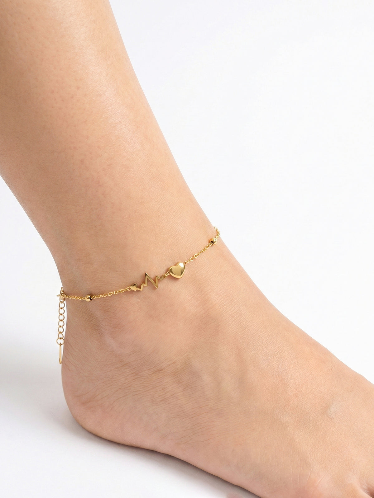 Gilmore 18K Gold Plated Women's Anklet Gold