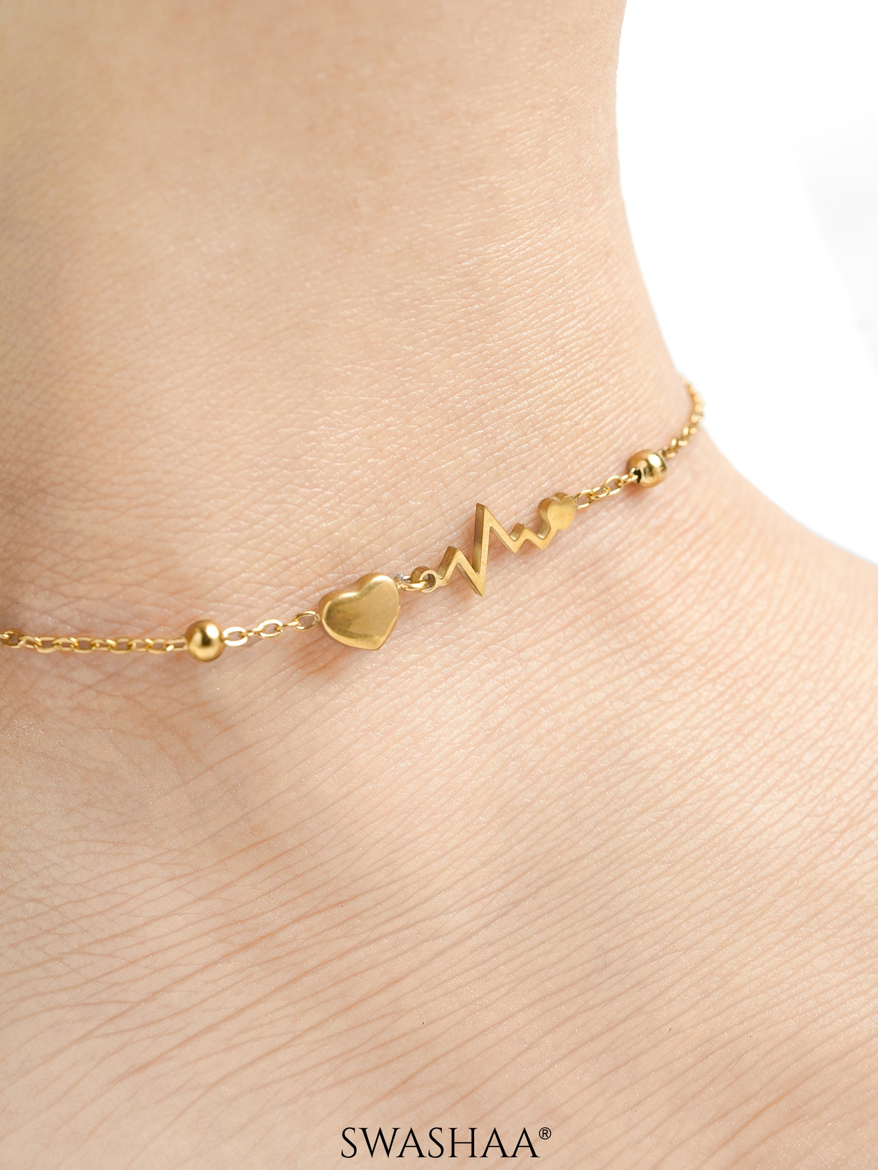 Gilmore 18K Gold Plated Women's Anklet