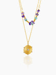 Serina Layered 18K Gold Plated Necklace Gold