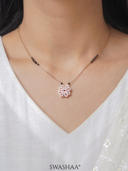 Gleaming Clover Mangalsutra