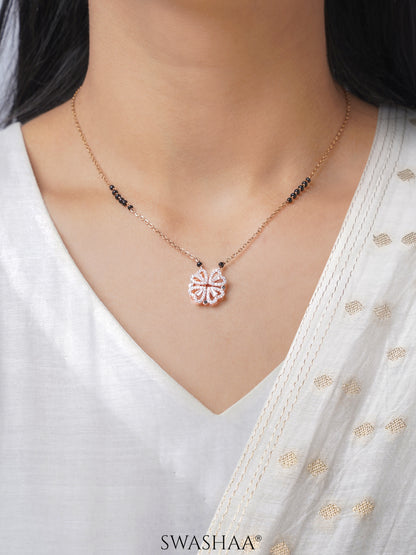 Gleaming Clover Mangalsutra
