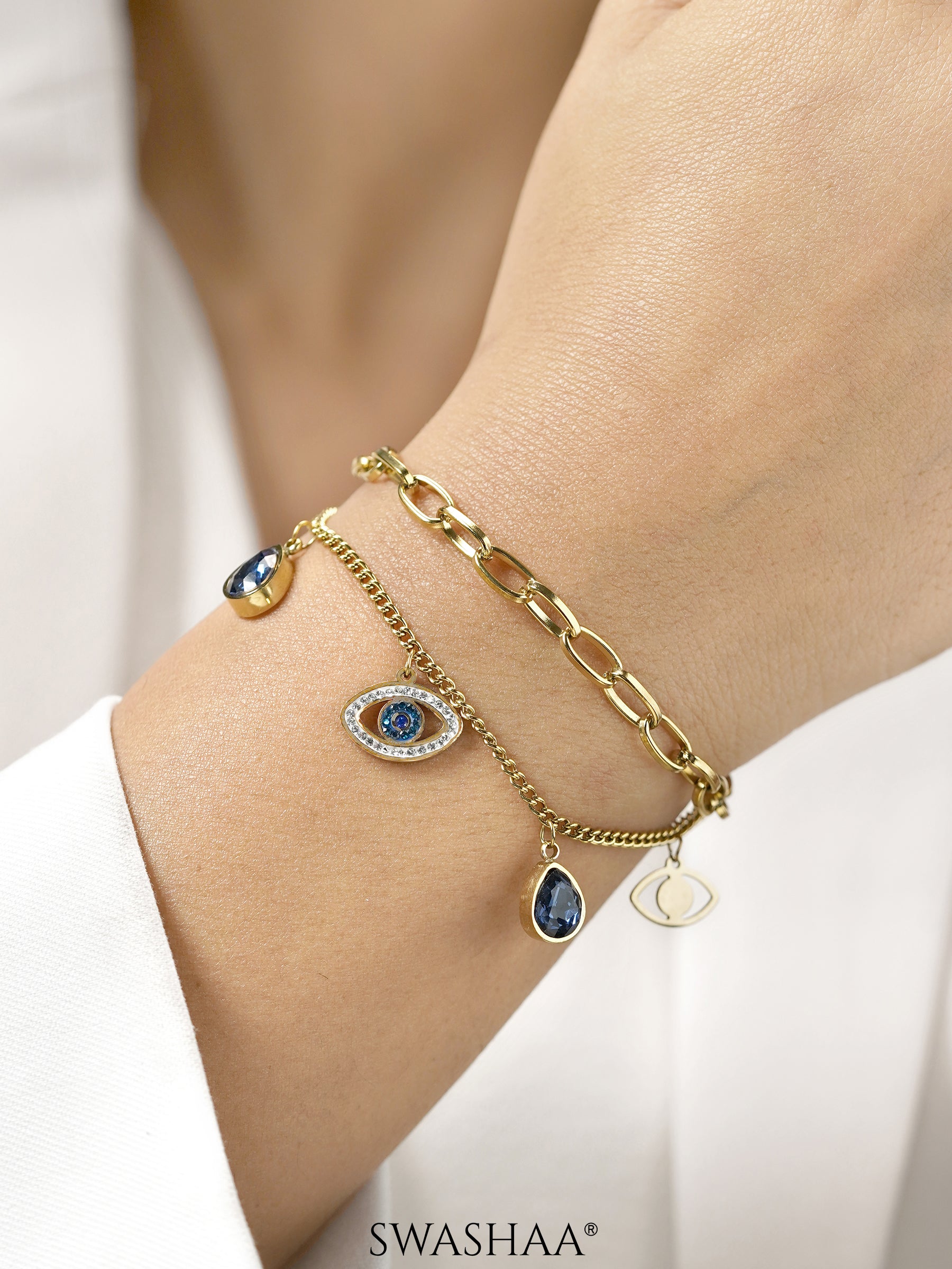 Gracie Evil Eye Bracelet