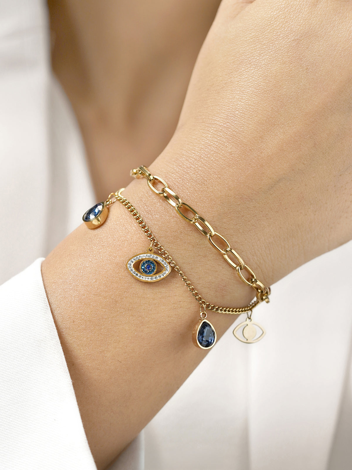 Gracie Evil Eye Bracelet