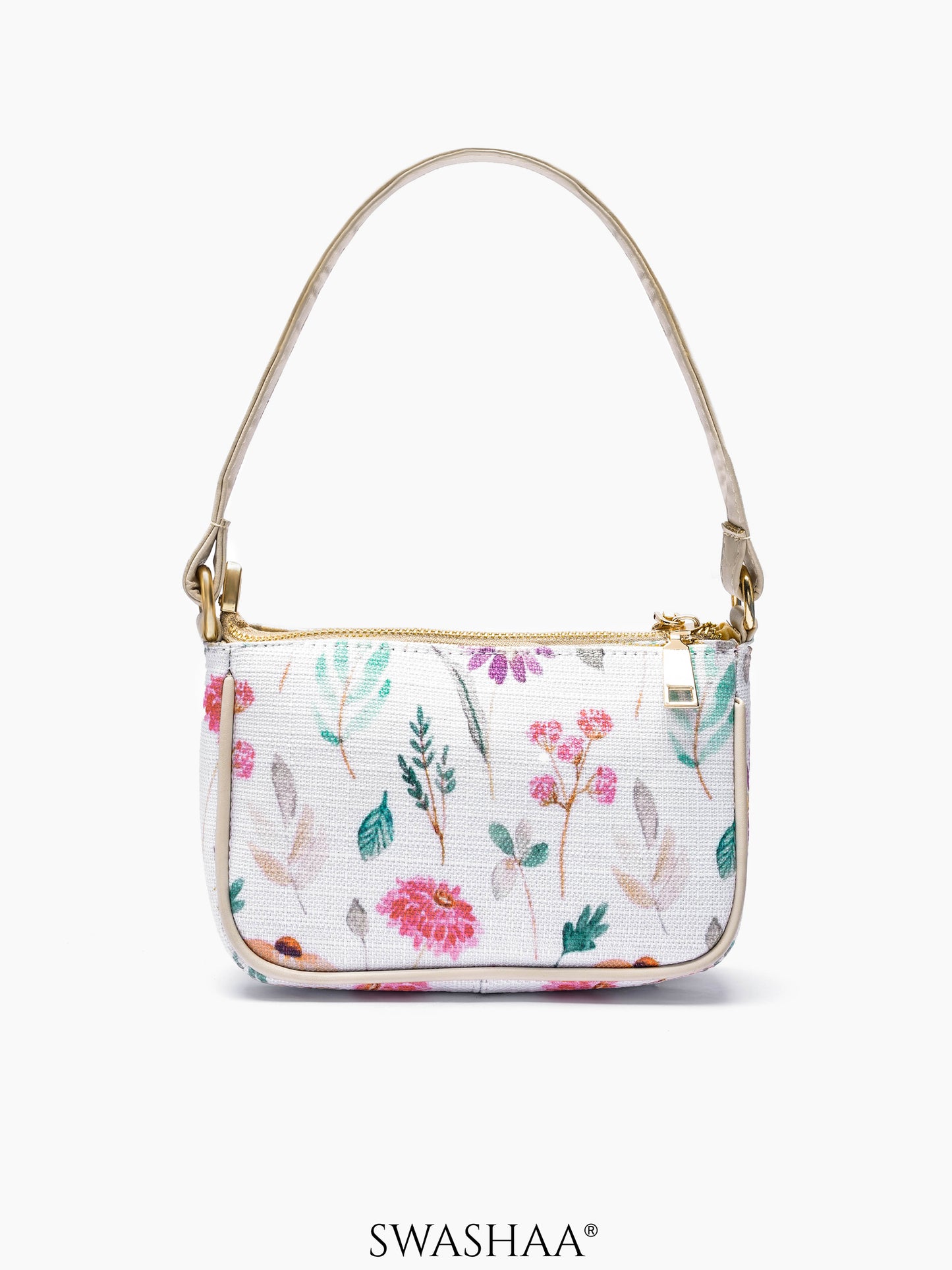 Hobo Mini Shoulder Bag Hobo Print White - Multi Floral