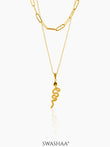 Hampi Snake 18K Gold Plated Necklace Gold