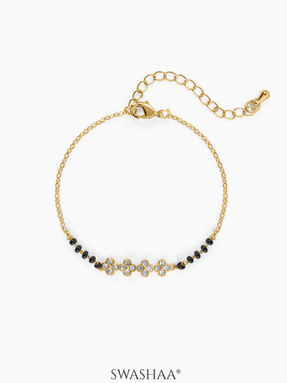 Harini 14K Gold Plated Mangalsutra Bracelet Gold