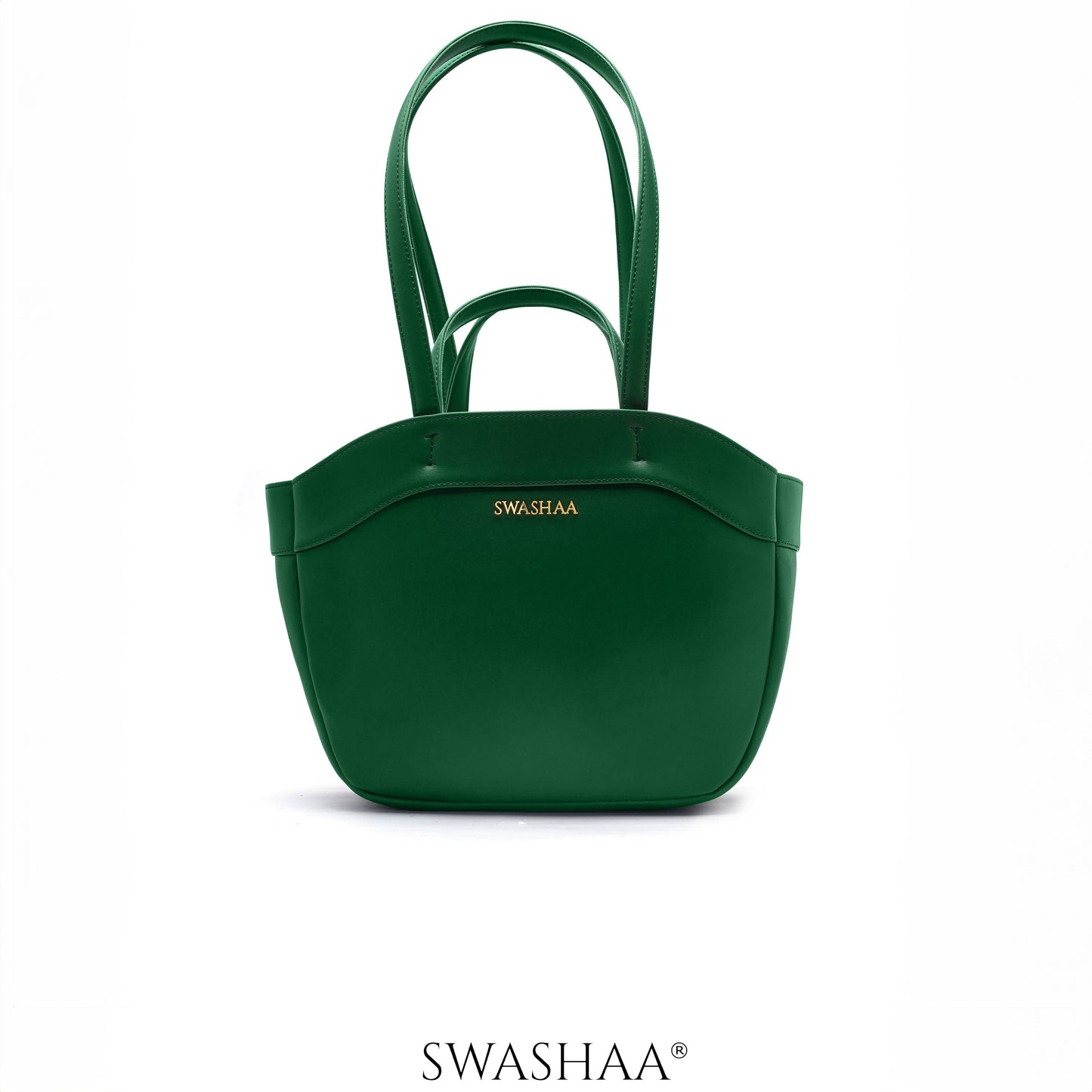 Hemi Leather Shoulder Bag Green