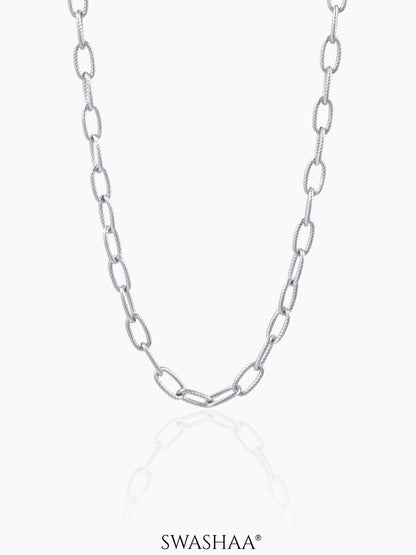 Heren Men's Chain Silver