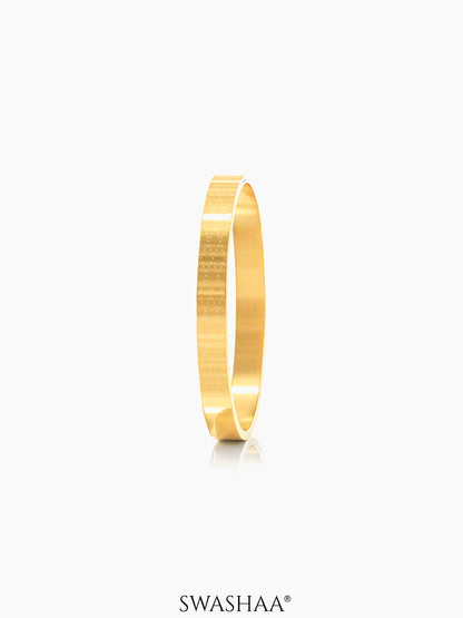 Ian Men's Kada 18K Gold Plated