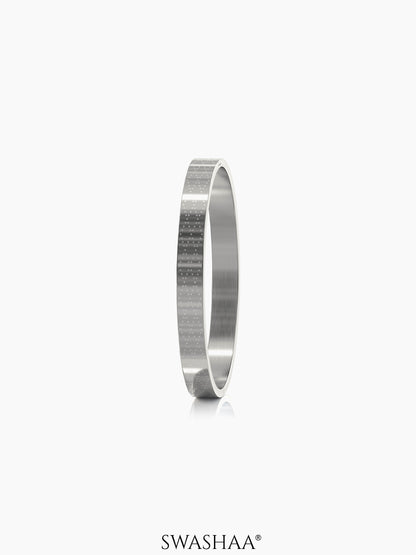 Ian Men's Kada Silver