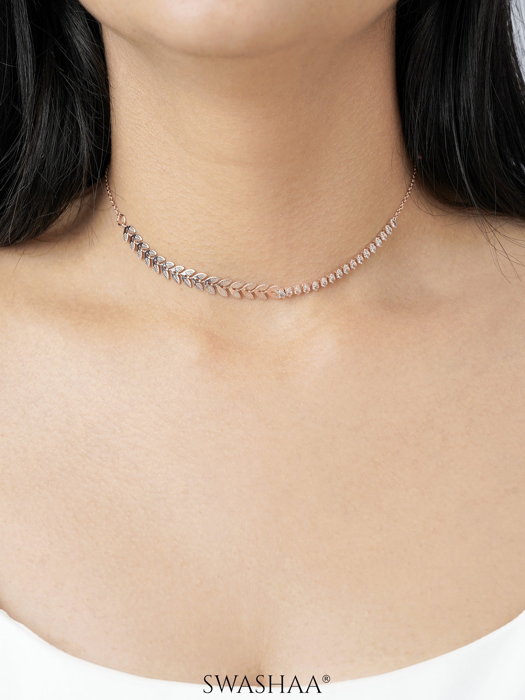 Imperia Rosegold Plated Choker