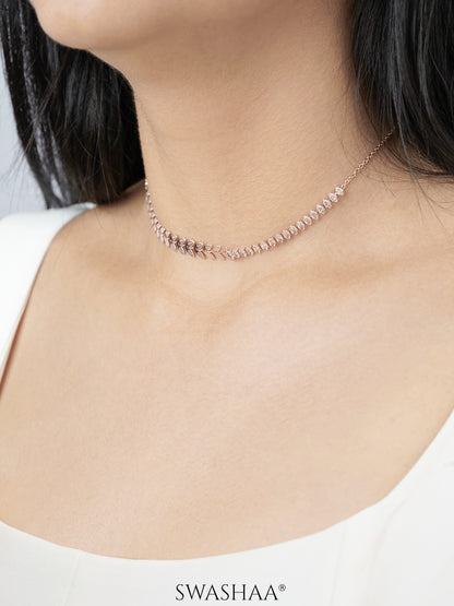 Imperia Rosegold Plated Choker