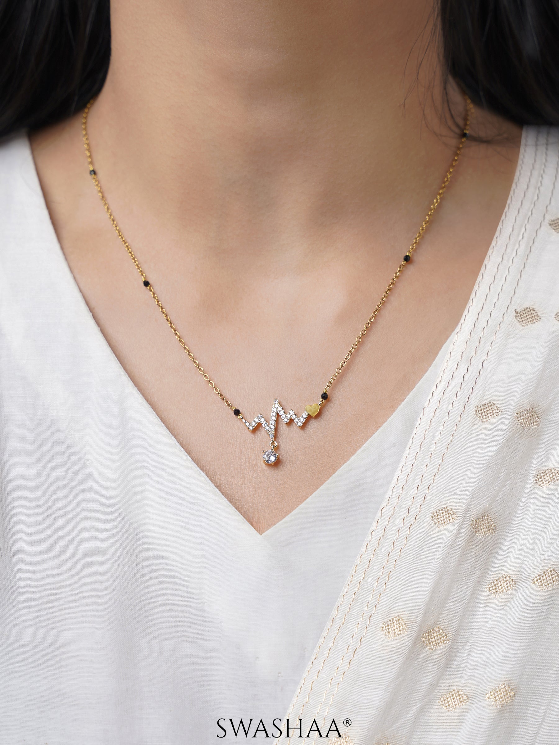 Inara Heartbeat Mangalsutra