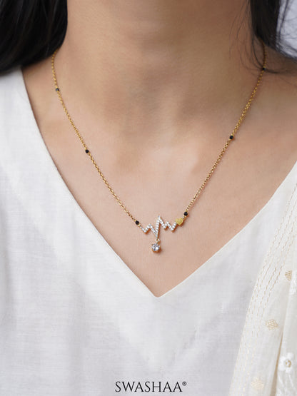 Inara Heartbeat Mangalsutra