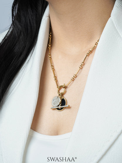 Selene Charms 18K Gold Plated Necklace