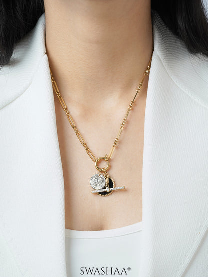 Selene Charms 18K Gold Plated Necklace