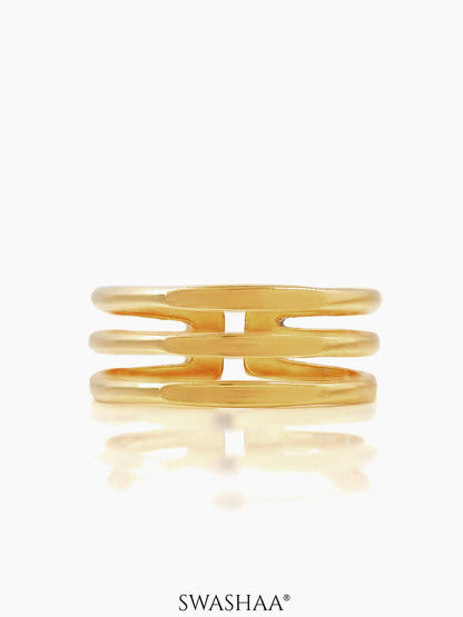 Irya 18K Gold Plated Ring