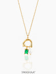 Isolde Pearl 18K Gold Plated Necklace Gold