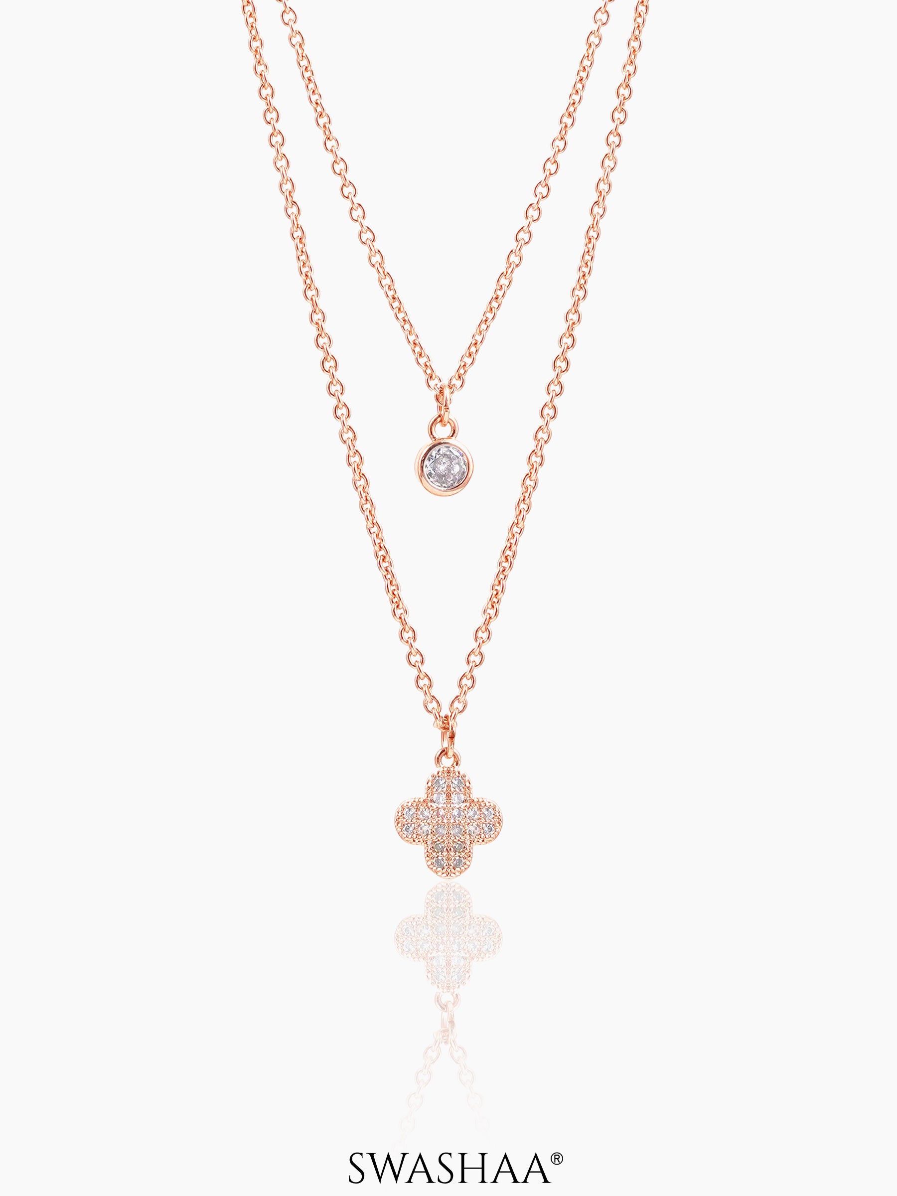 It Girl Rosegold Plated Necklace Rosegold