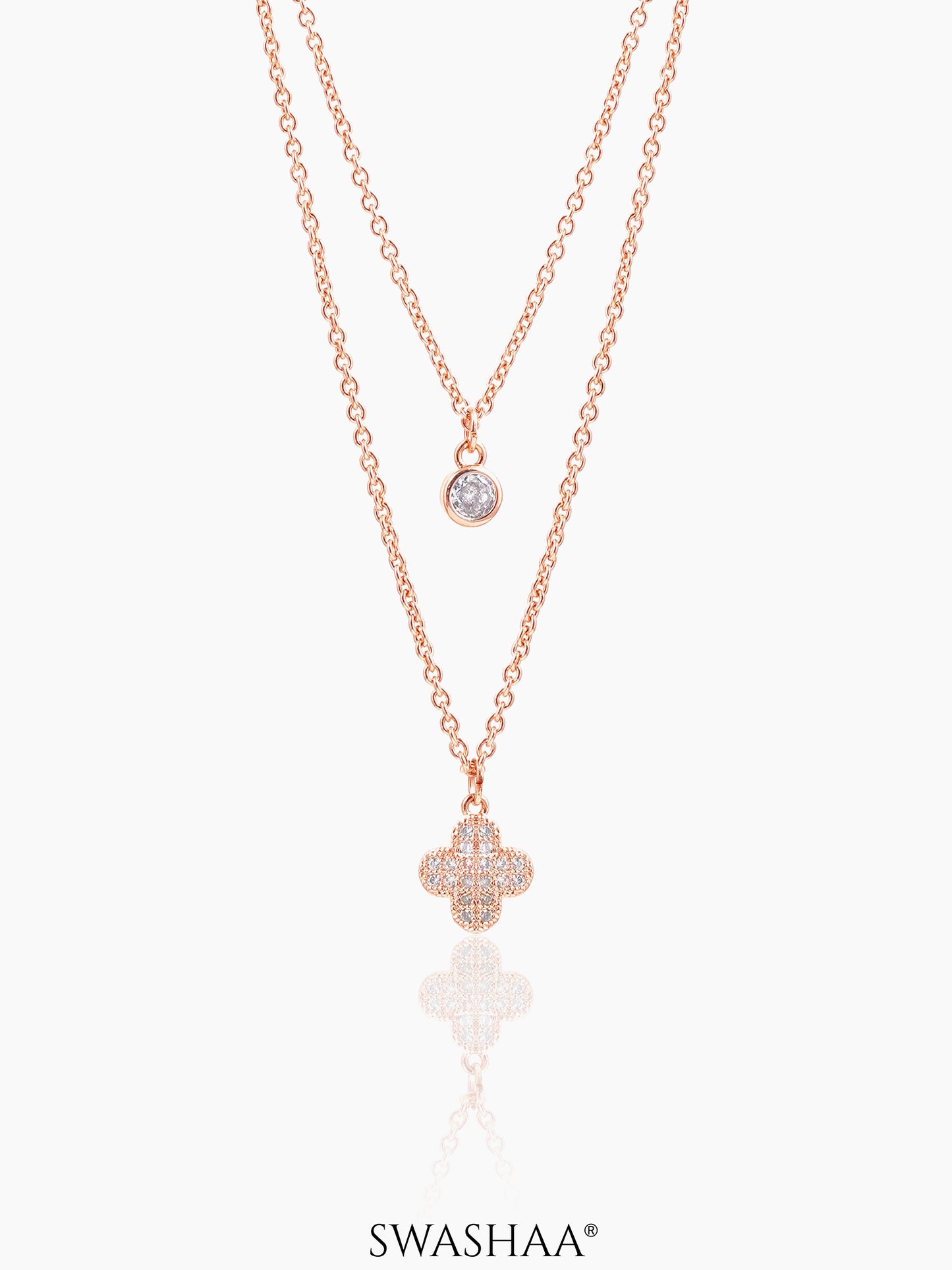 It Girl Rosegold Plated Necklace Rosegold
