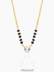 Ivana Solitaire Heart 18K Gold Plated Mangalsutra Gold