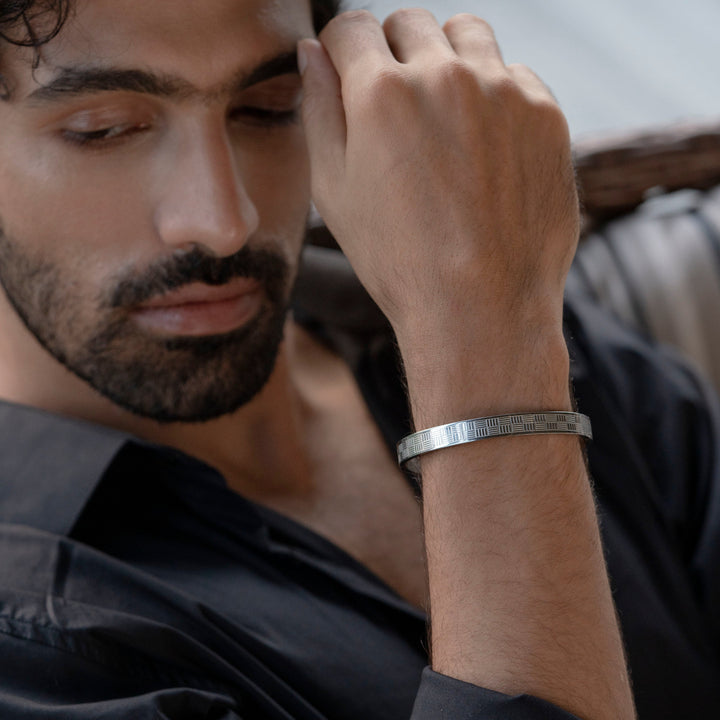 Jax Men's Kada Silver