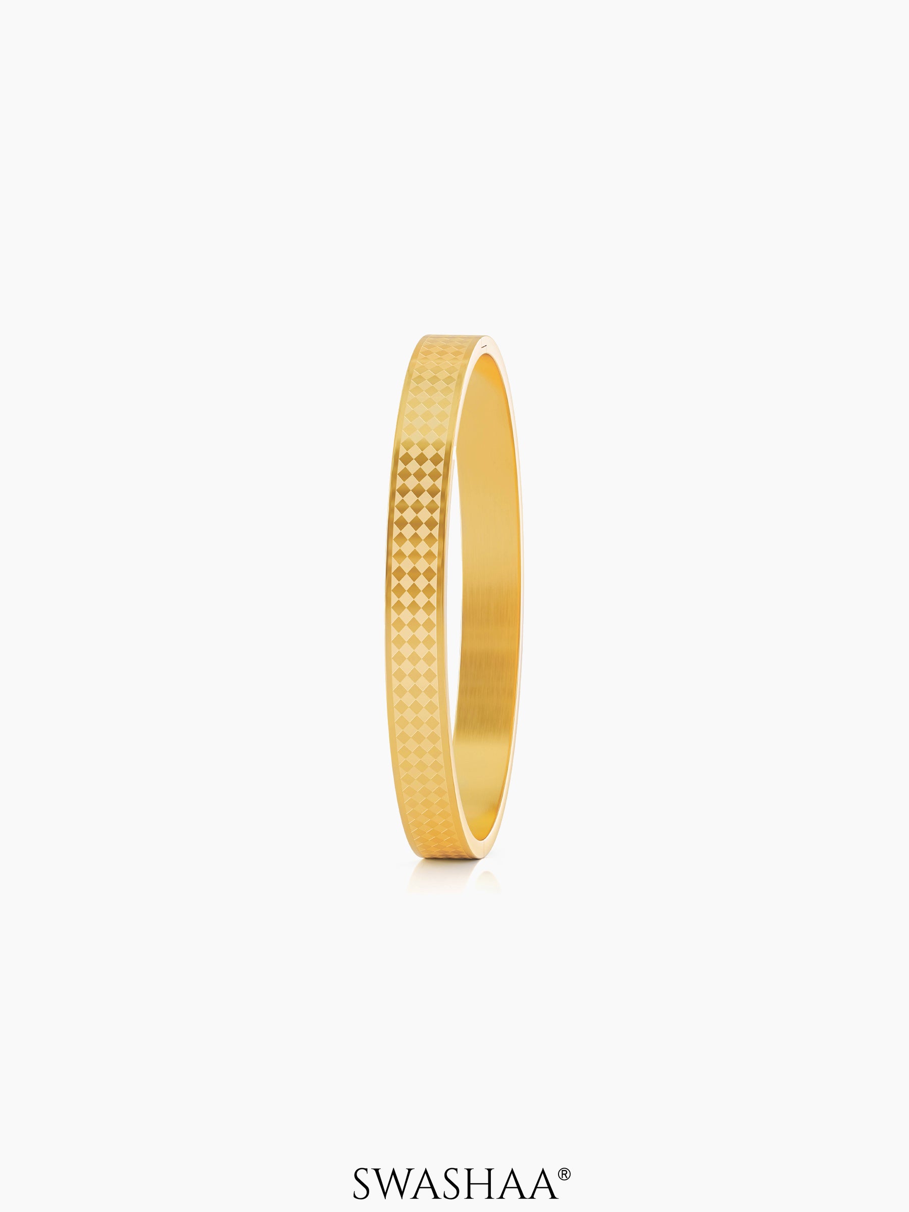 Jaden Men's Kada 18K Gold Plated