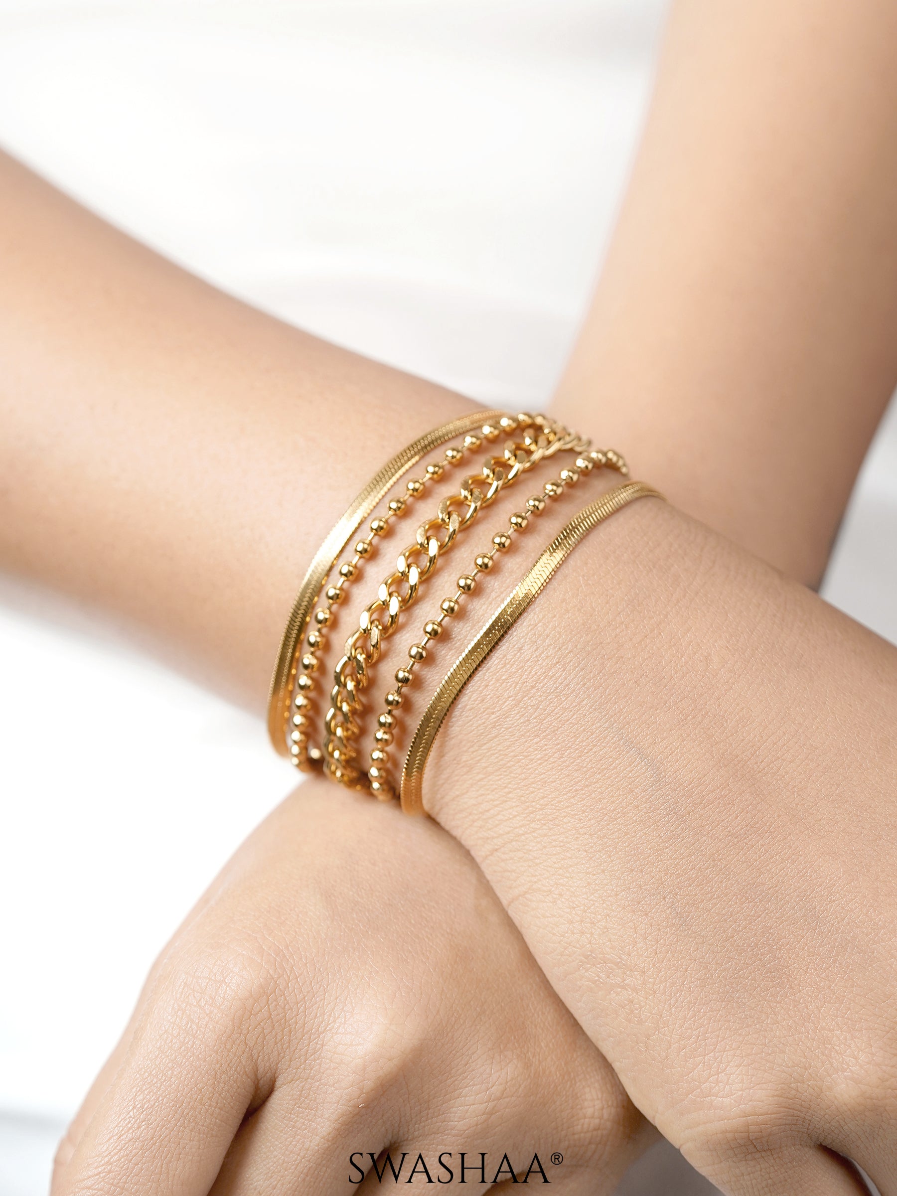 Janet 18K Gold Plated Bracelet
