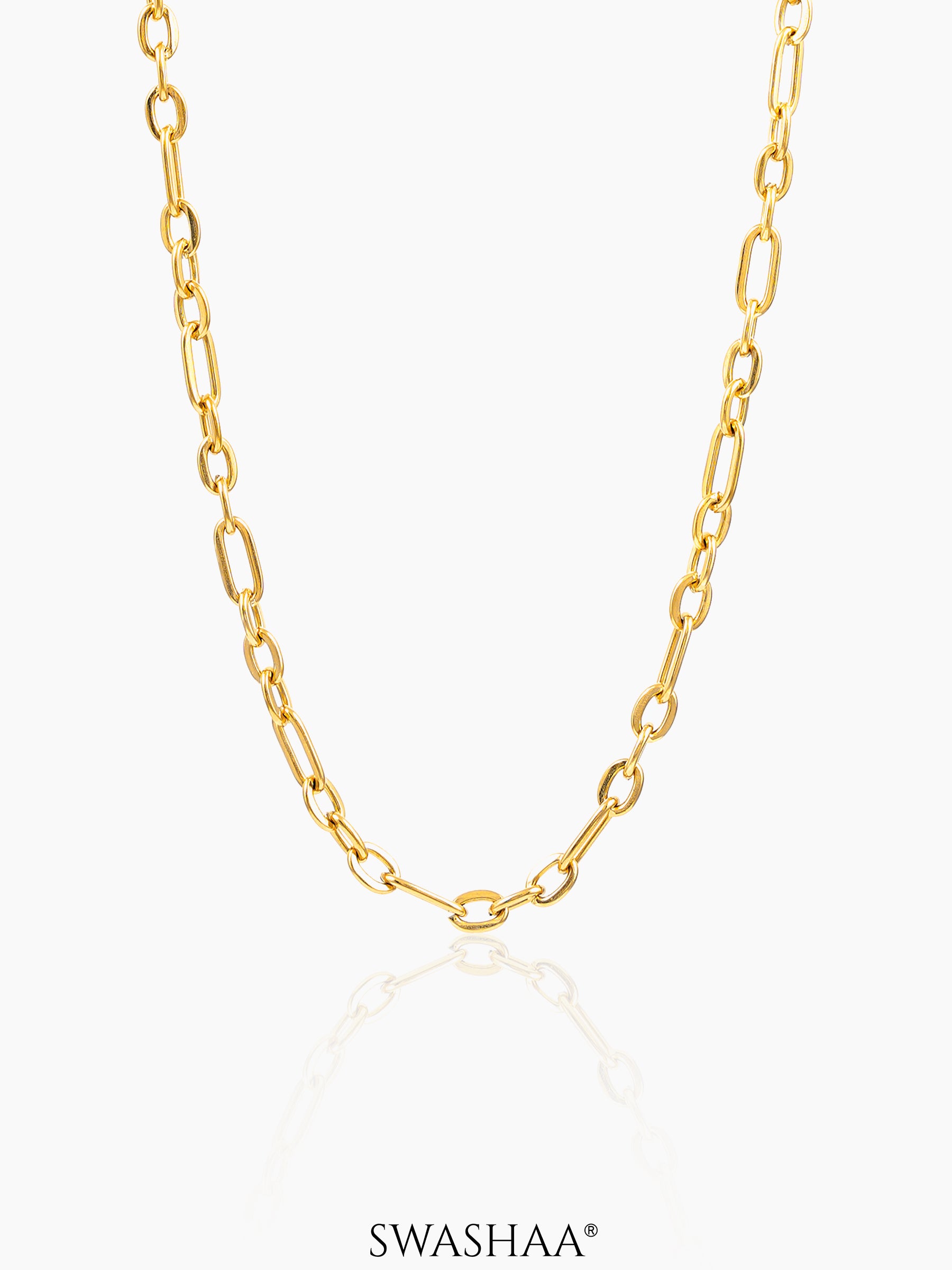 January 18K Gold Plated Chain Gold