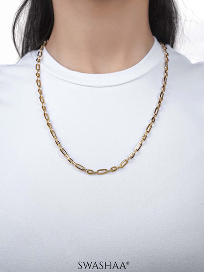 January 18K Gold Plated Chain