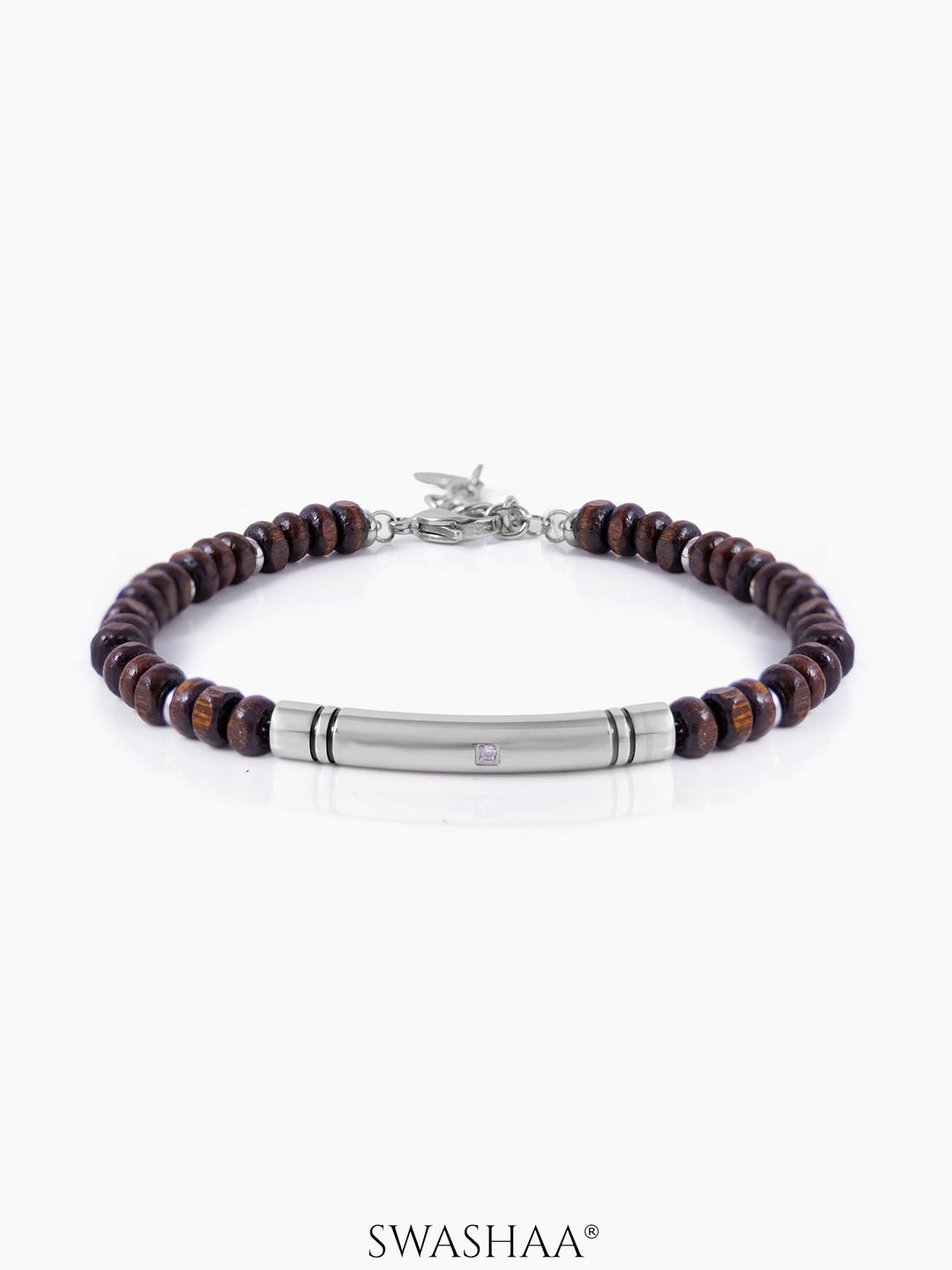 Jasper Men's Bracelet Silver