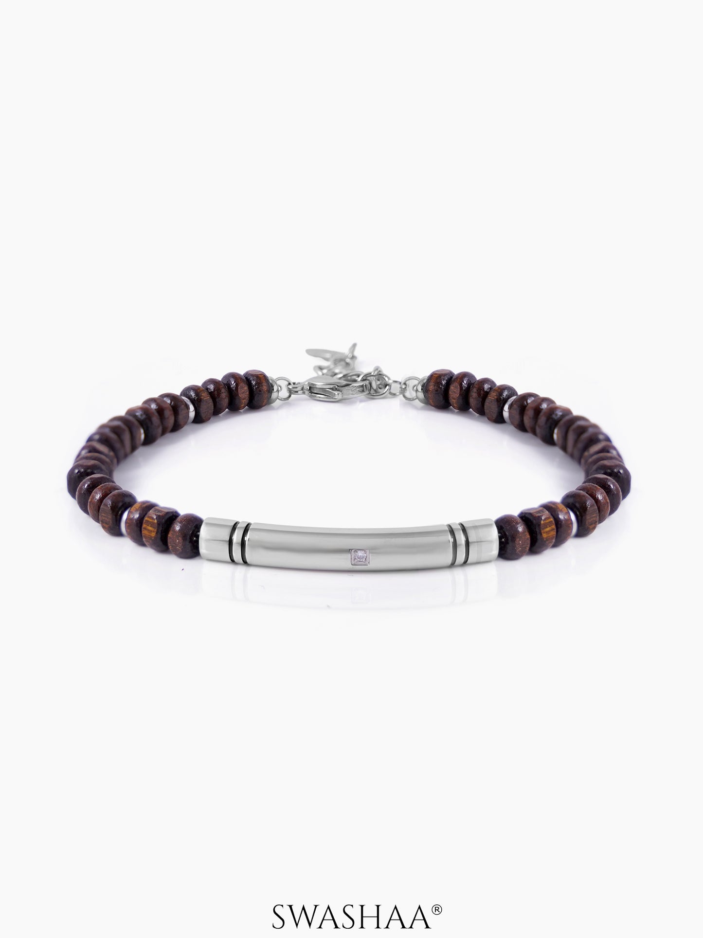 Jasper Men's Bracelet Silver
