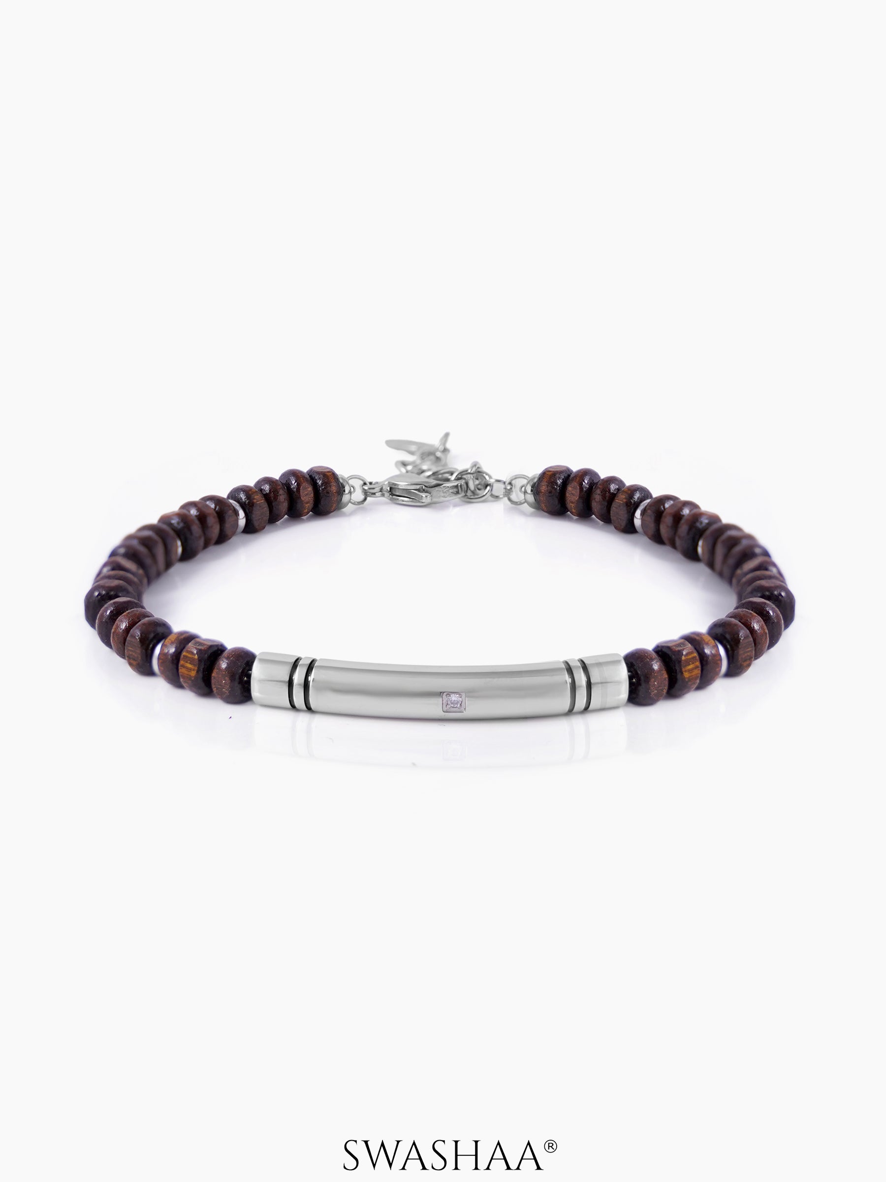 Jasper Men's Bracelet Silver