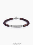 Jasper Men's Bracelet Silver